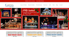 Desktop Screenshot of christmasparadeboats.com
